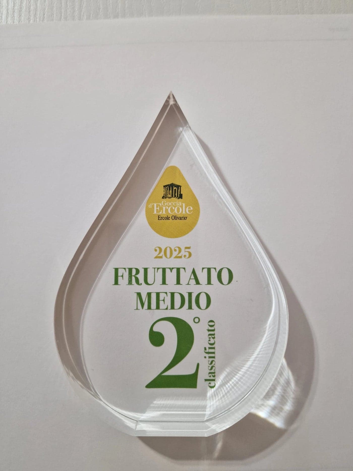 Trofeo Goccia d'Ercole 2025, Fruttato medio, 2° classificato